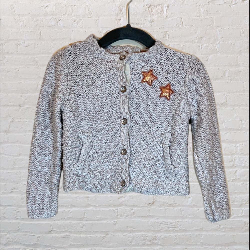 Zara Knit Sparkly Cardigan​